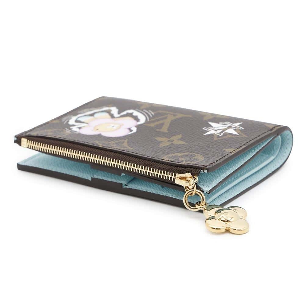 Louis Vuitton Wallet Vivienne Portefeuille Monogram Bi Lisa fold